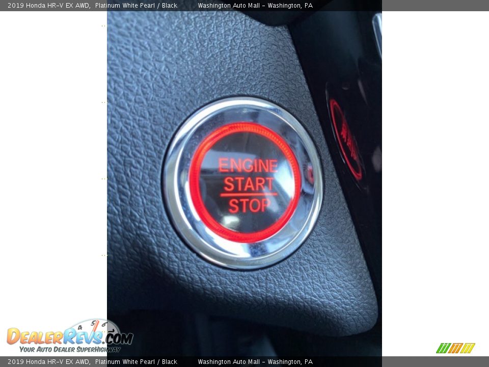 2019 Honda HR-V EX AWD Platinum White Pearl / Black Photo #33