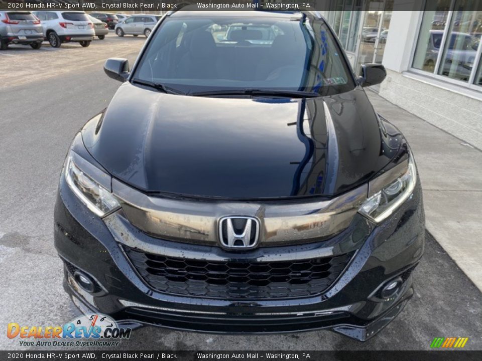 2020 Honda HR-V Sport AWD Crystal Black Pearl / Black Photo #3