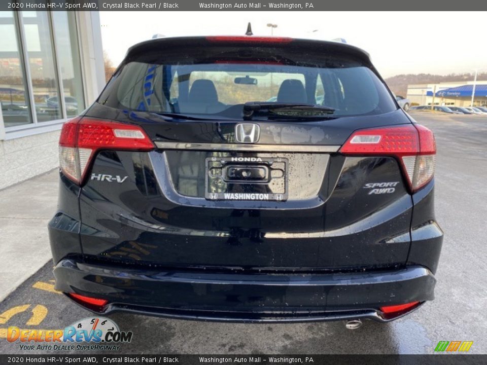 2020 Honda HR-V Sport AWD Crystal Black Pearl / Black Photo #6
