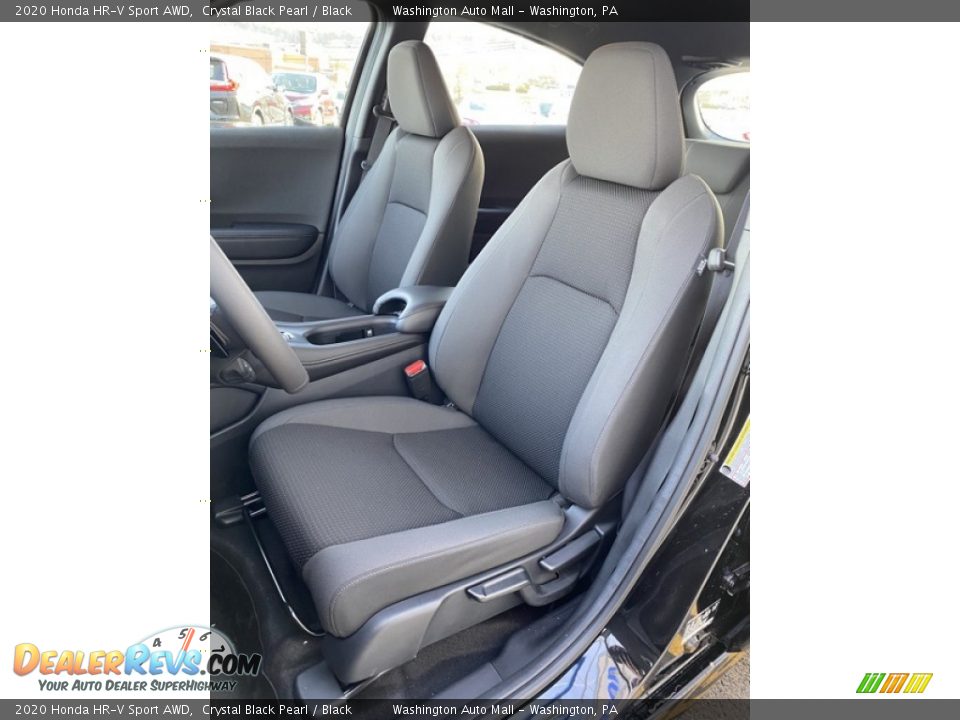 2020 Honda HR-V Sport AWD Crystal Black Pearl / Black Photo #14