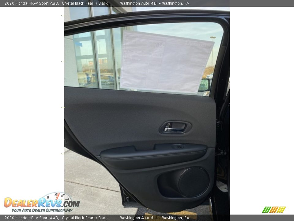 2020 Honda HR-V Sport AWD Crystal Black Pearl / Black Photo #16