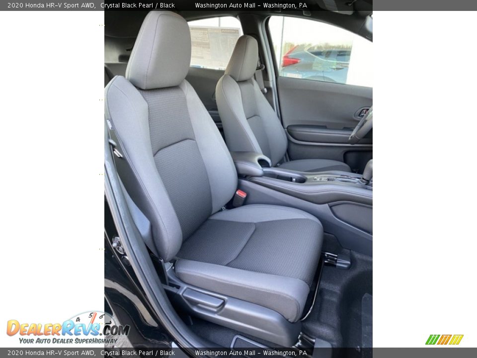2020 Honda HR-V Sport AWD Crystal Black Pearl / Black Photo #22