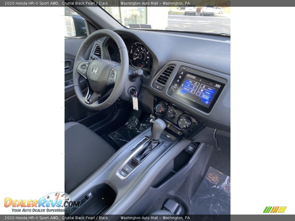 2020 Honda HR-V Sport AWD Crystal Black Pearl / Black Photo #23