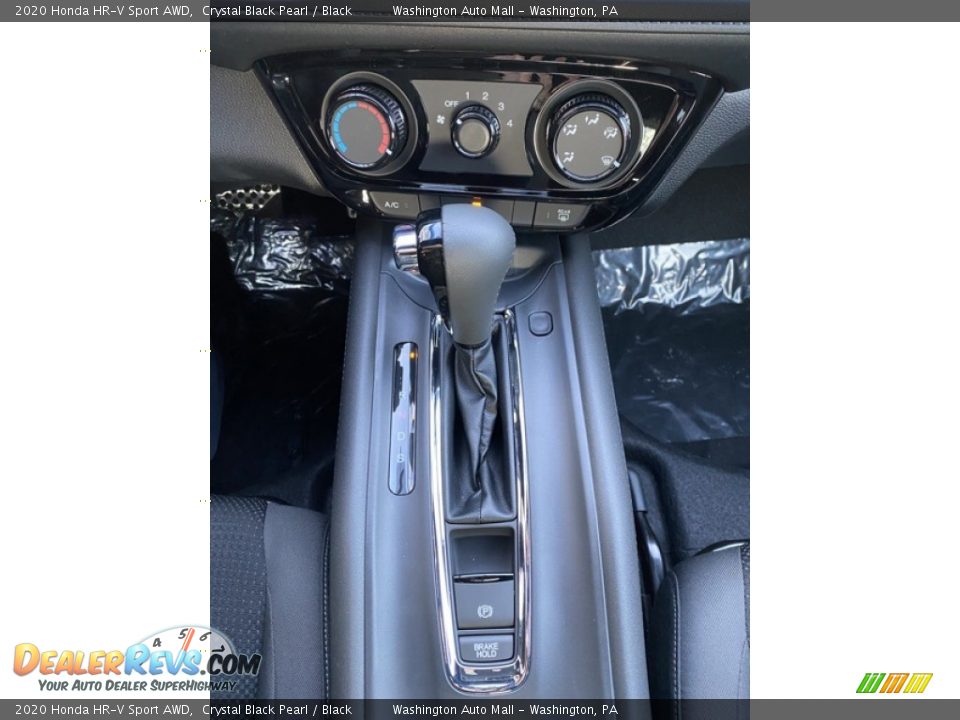 2020 Honda HR-V Sport AWD Crystal Black Pearl / Black Photo #28