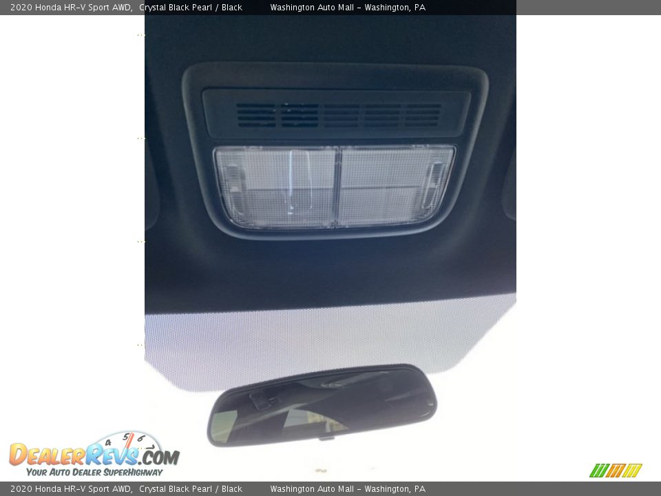 2020 Honda HR-V Sport AWD Crystal Black Pearl / Black Photo #31
