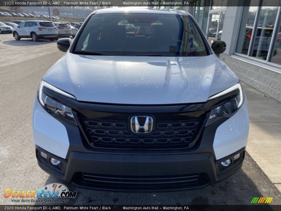 2020 Honda Passport EX-L AWD Platinum White Pearl / Black Photo #3