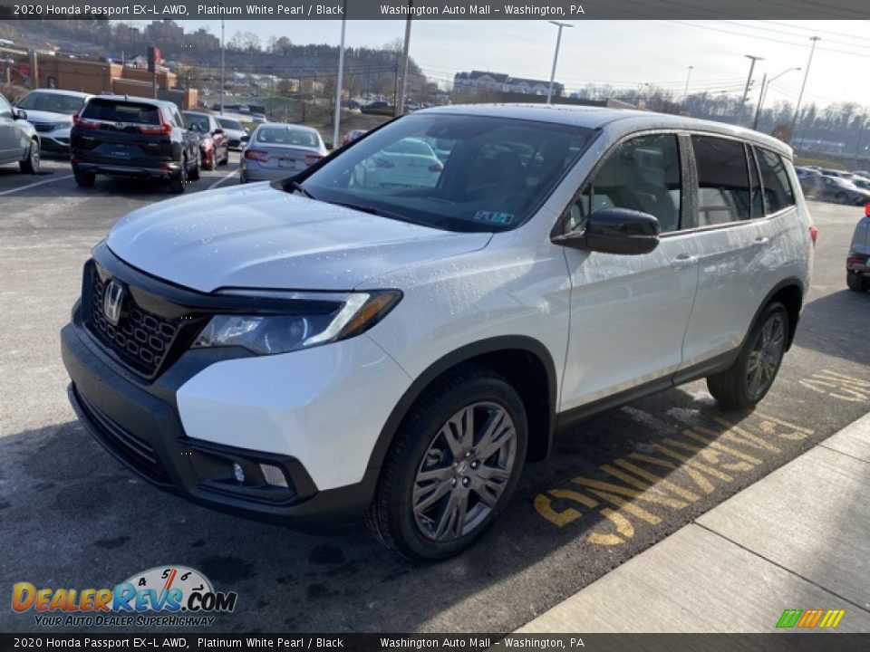 2020 Honda Passport EX-L AWD Platinum White Pearl / Black Photo #4