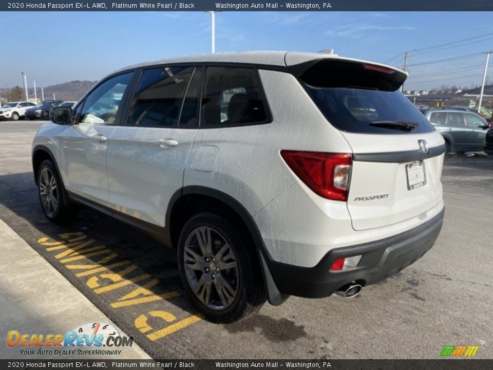 2020 Honda Passport EX-L AWD Platinum White Pearl / Black Photo #5