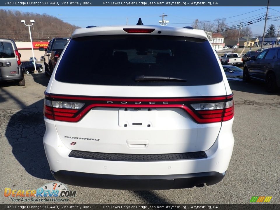 2020 Dodge Durango SXT AWD Vice White / Black Photo #4