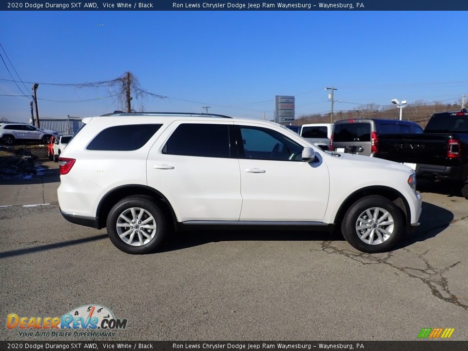 2020 Dodge Durango SXT AWD Vice White / Black Photo #6