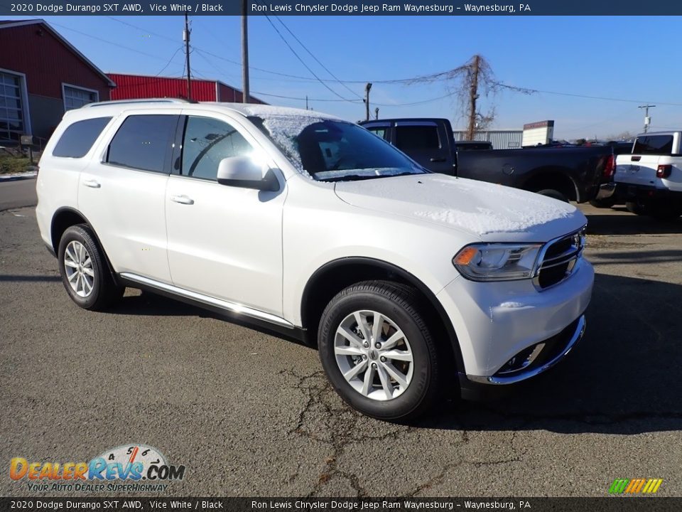 2020 Dodge Durango SXT AWD Vice White / Black Photo #7