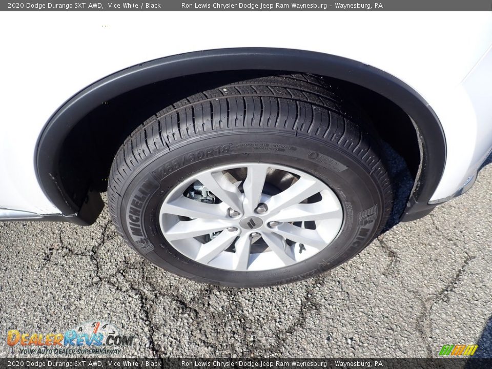 2020 Dodge Durango SXT AWD Vice White / Black Photo #9