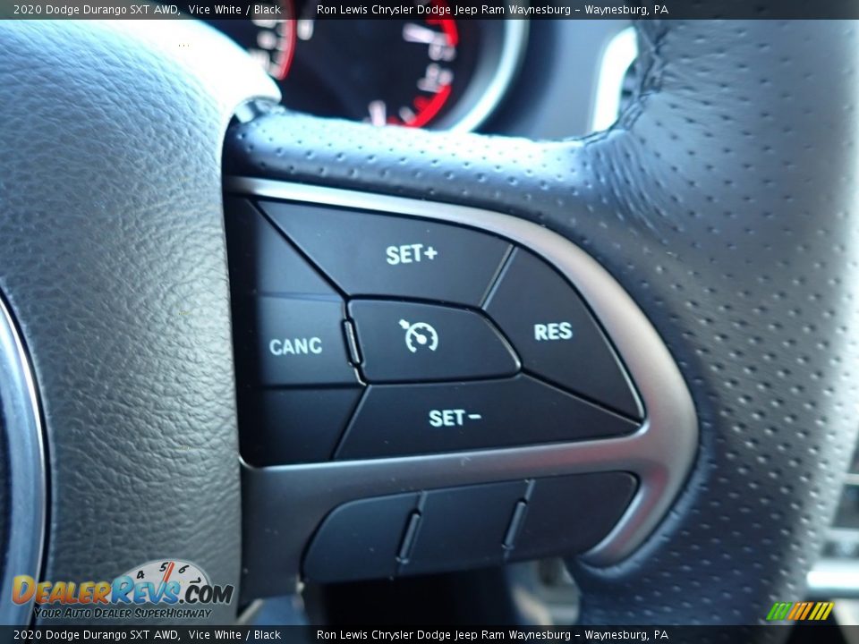 2020 Dodge Durango SXT AWD Vice White / Black Photo #19