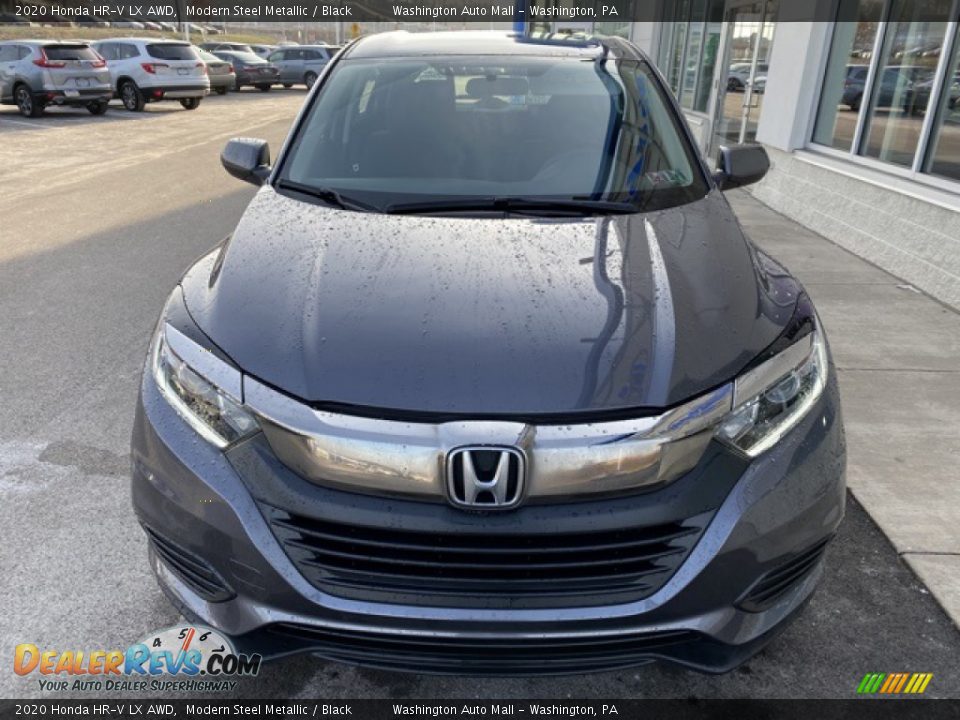 2020 Honda HR-V LX AWD Modern Steel Metallic / Black Photo #3