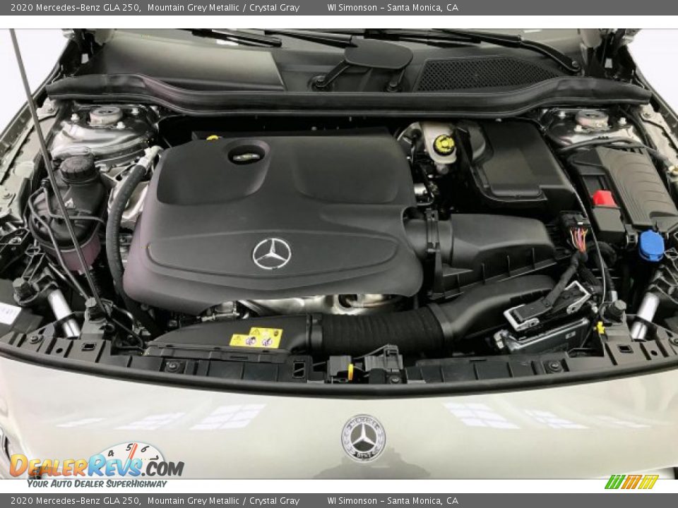 2020 Mercedes-Benz GLA 250 Mountain Grey Metallic / Crystal Gray Photo #8
