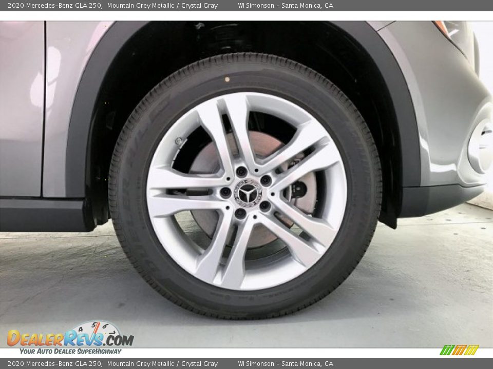 2020 Mercedes-Benz GLA 250 Mountain Grey Metallic / Crystal Gray Photo #9