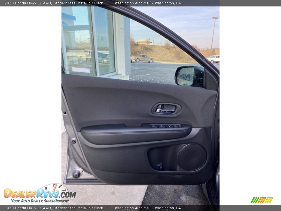 2020 Honda HR-V LX AWD Modern Steel Metallic / Black Photo #10