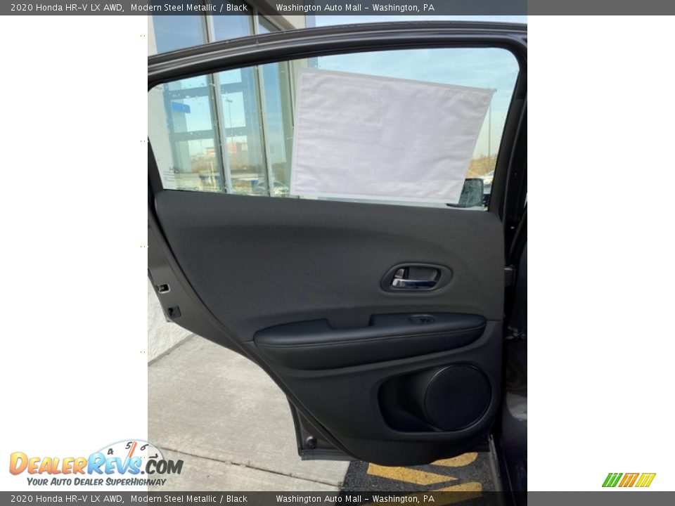 2020 Honda HR-V LX AWD Modern Steel Metallic / Black Photo #16