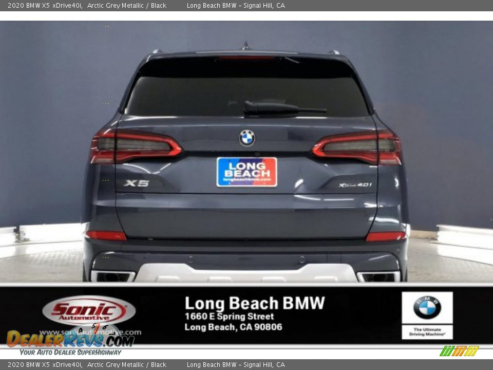 2020 BMW X5 xDrive40i Arctic Grey Metallic / Black Photo #3