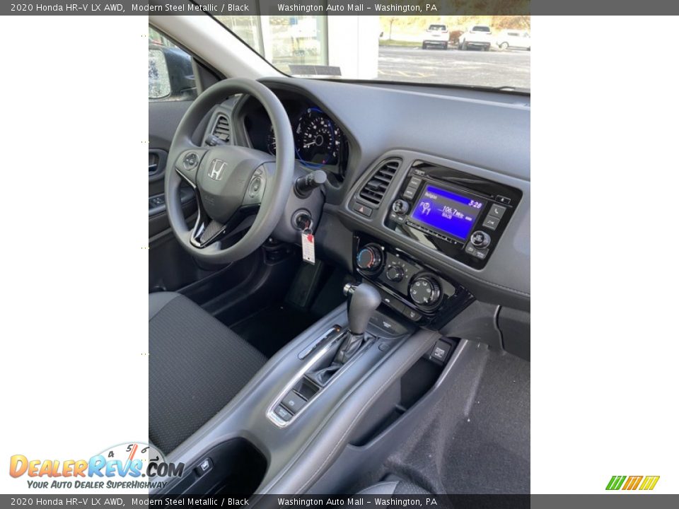 2020 Honda HR-V LX AWD Modern Steel Metallic / Black Photo #24