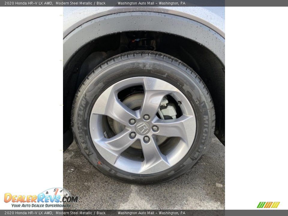 2020 Honda HR-V LX AWD Modern Steel Metallic / Black Photo #25
