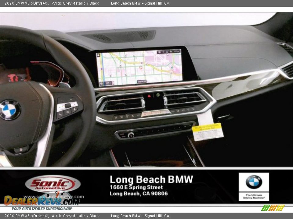 2020 BMW X5 xDrive40i Arctic Grey Metallic / Black Photo #5