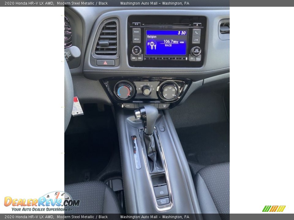 2020 Honda HR-V LX AWD Modern Steel Metallic / Black Photo #27