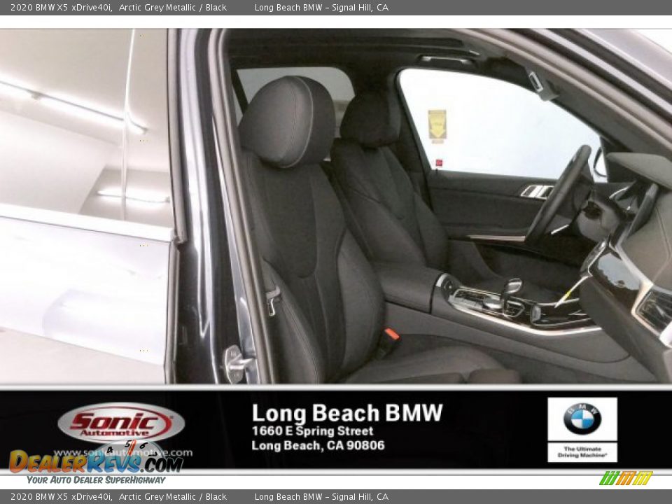 2020 BMW X5 xDrive40i Arctic Grey Metallic / Black Photo #7