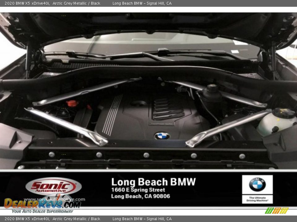 2020 BMW X5 xDrive40i Arctic Grey Metallic / Black Photo #8