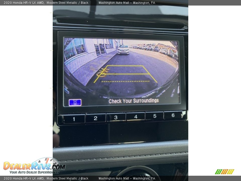 2020 Honda HR-V LX AWD Modern Steel Metallic / Black Photo #28