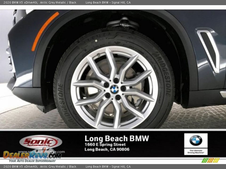 2020 BMW X5 xDrive40i Arctic Grey Metallic / Black Photo #9