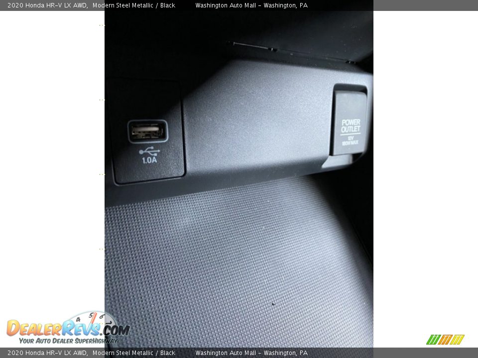 2020 Honda HR-V LX AWD Modern Steel Metallic / Black Photo #31
