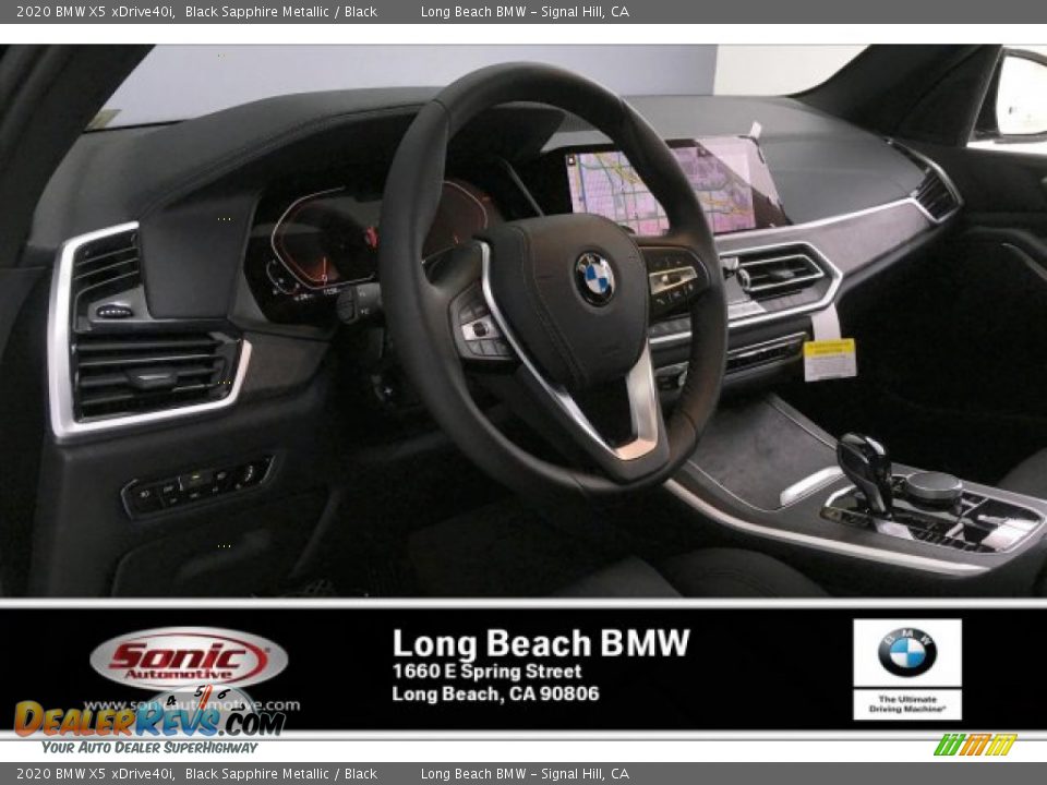 2020 BMW X5 xDrive40i Black Sapphire Metallic / Black Photo #4