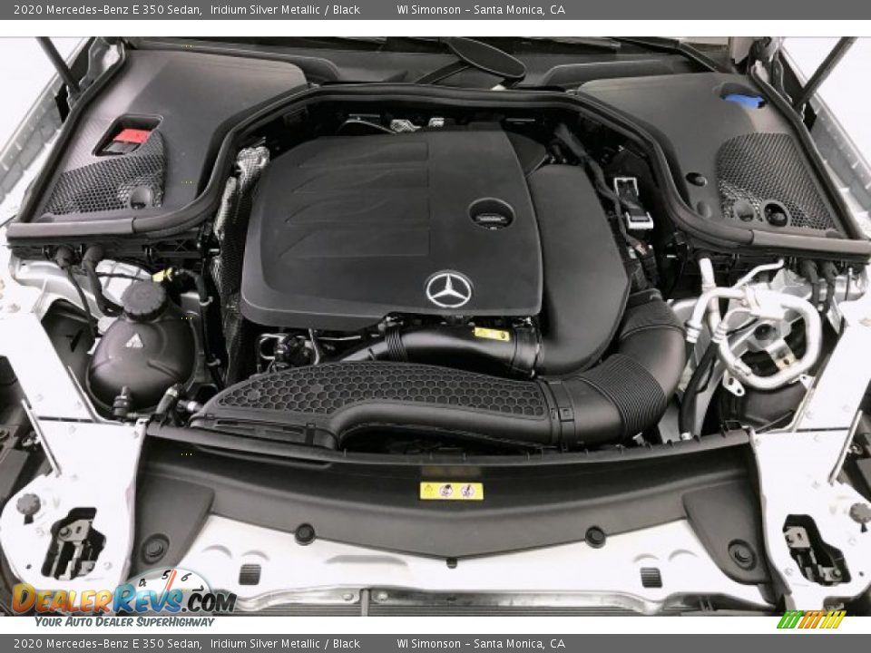 2020 Mercedes-Benz E 350 Sedan Iridium Silver Metallic / Black Photo #8