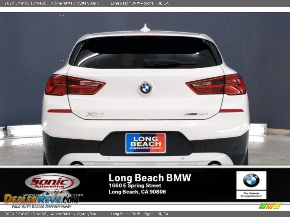 2020 BMW X2 sDrive28i Alpine White / Oyster/Black Photo #3