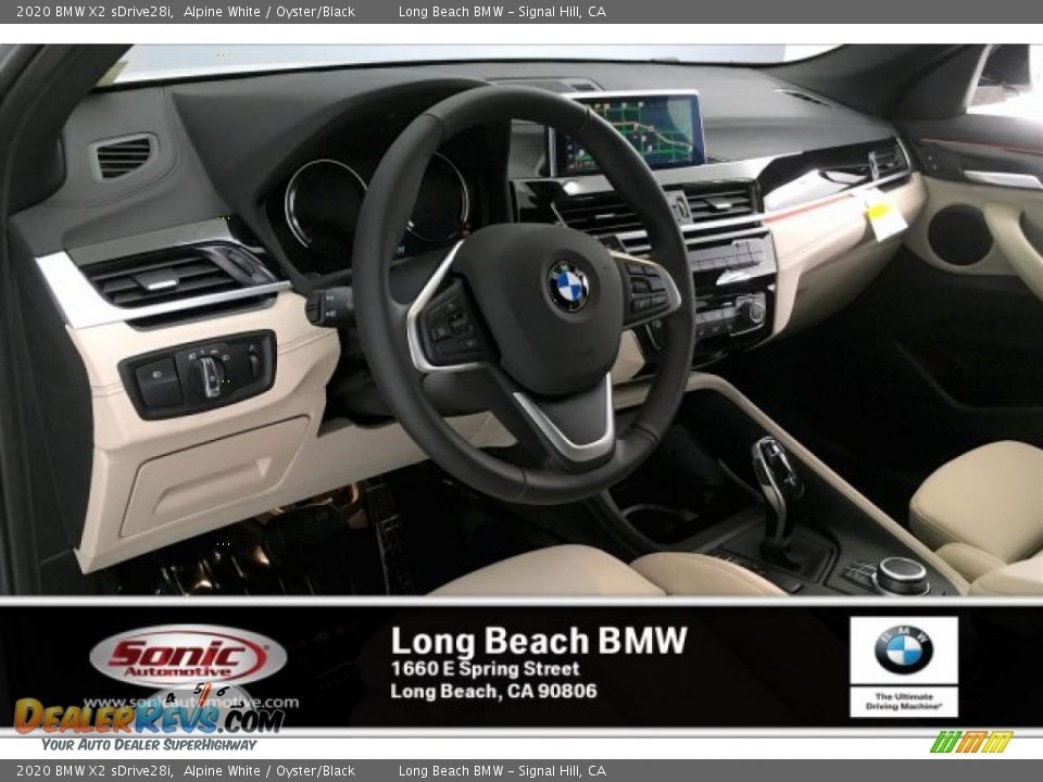 2020 BMW X2 sDrive28i Alpine White / Oyster/Black Photo #4