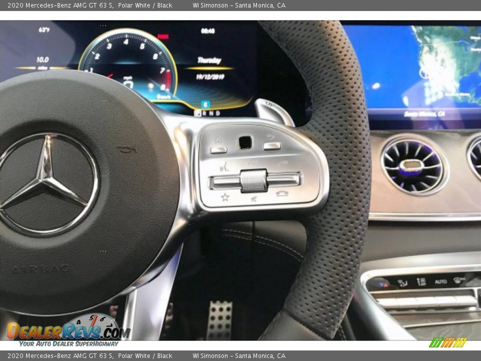 2020 Mercedes-Benz AMG GT 63 S Steering Wheel Photo #19