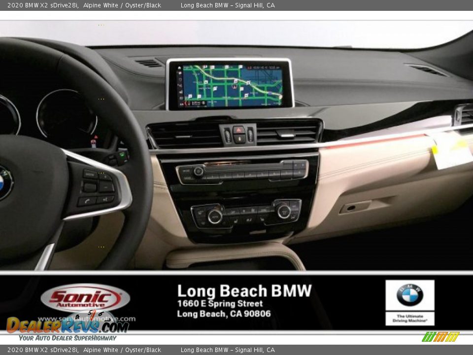 2020 BMW X2 sDrive28i Alpine White / Oyster/Black Photo #5