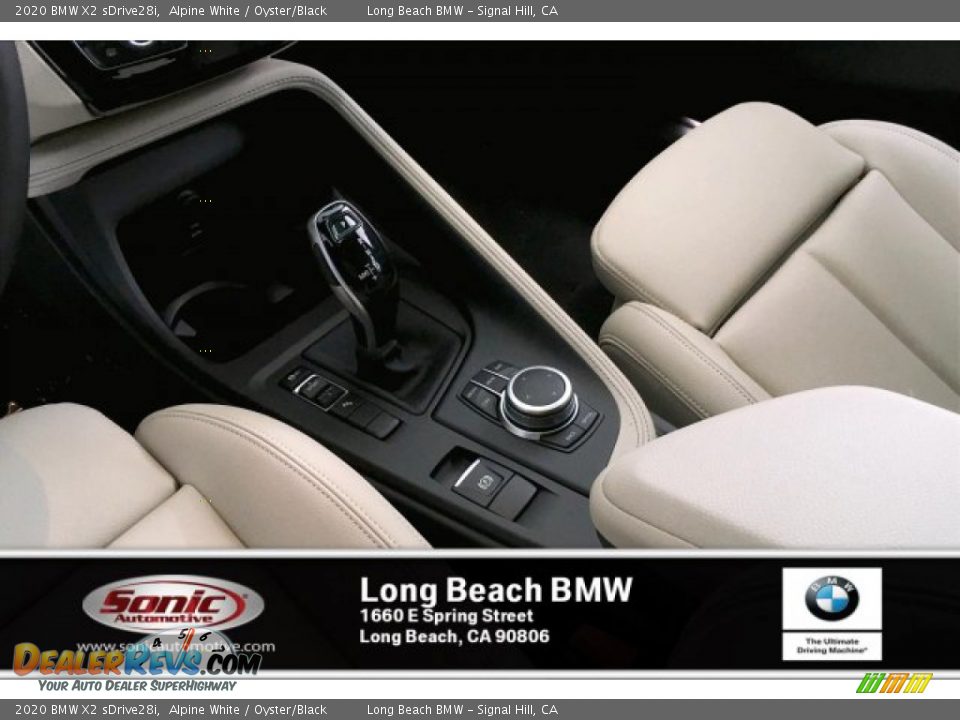 2020 BMW X2 sDrive28i Alpine White / Oyster/Black Photo #6