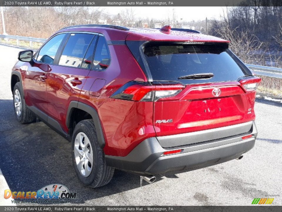 2020 Toyota RAV4 LE AWD Ruby Flare Pearl / Black Photo #2