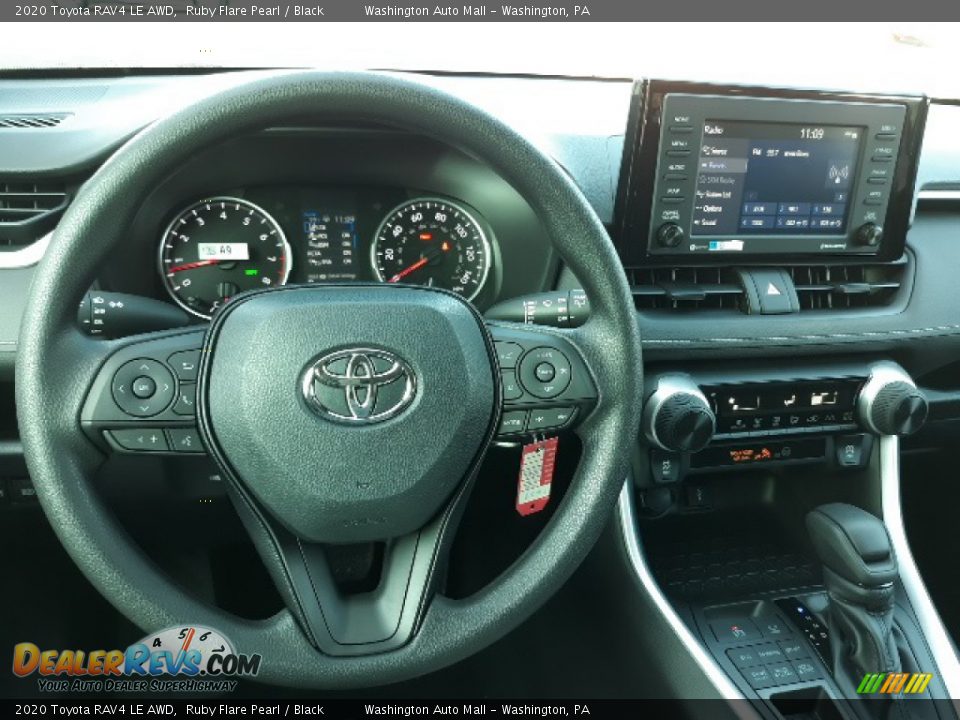 2020 Toyota RAV4 LE AWD Ruby Flare Pearl / Black Photo #3