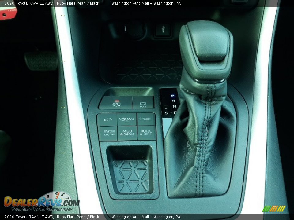2020 Toyota RAV4 LE AWD Ruby Flare Pearl / Black Photo #7