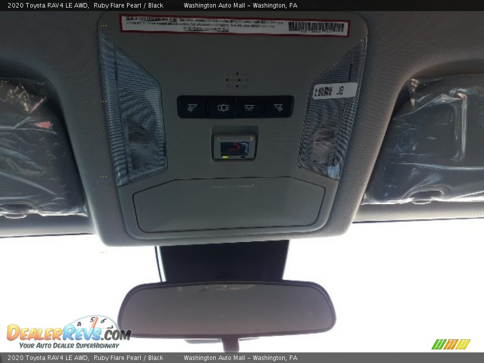2020 Toyota RAV4 LE AWD Ruby Flare Pearl / Black Photo #12