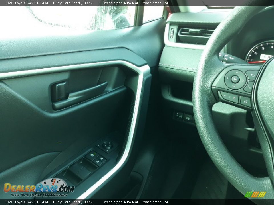 2020 Toyota RAV4 LE AWD Ruby Flare Pearl / Black Photo #13