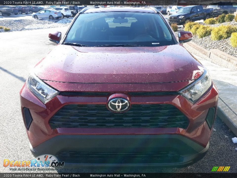 2020 Toyota RAV4 LE AWD Ruby Flare Pearl / Black Photo #14