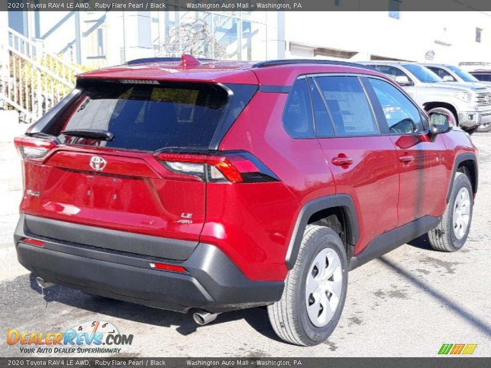 2020 Toyota RAV4 LE AWD Ruby Flare Pearl / Black Photo #17