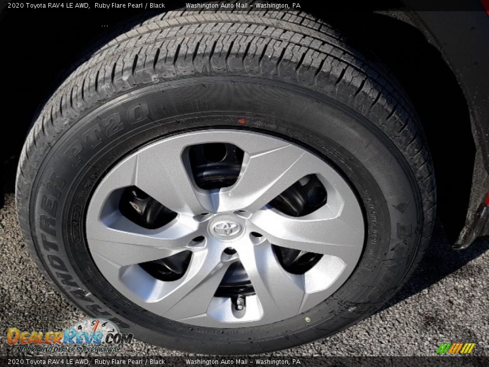 2020 Toyota RAV4 LE AWD Ruby Flare Pearl / Black Photo #19