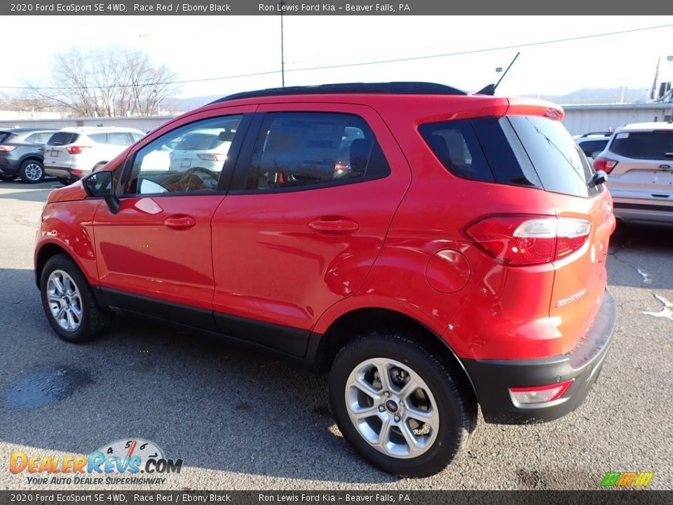 2020 Ford EcoSport SE 4WD Race Red / Ebony Black Photo #5