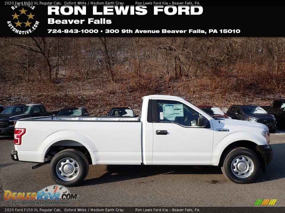 2020 Ford F150 XL Regular Cab Oxford White / Medium Earth Gray Photo #1