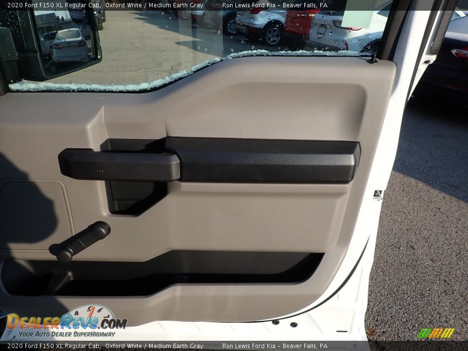 2020 Ford F150 XL Regular Cab Oxford White / Medium Earth Gray Photo #3
